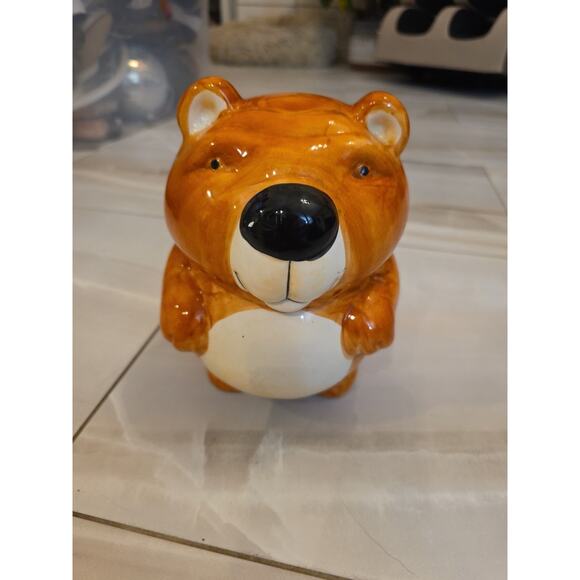 Bear Piggy Bank Collectible Family Christian Store - Picture 2 of 16
